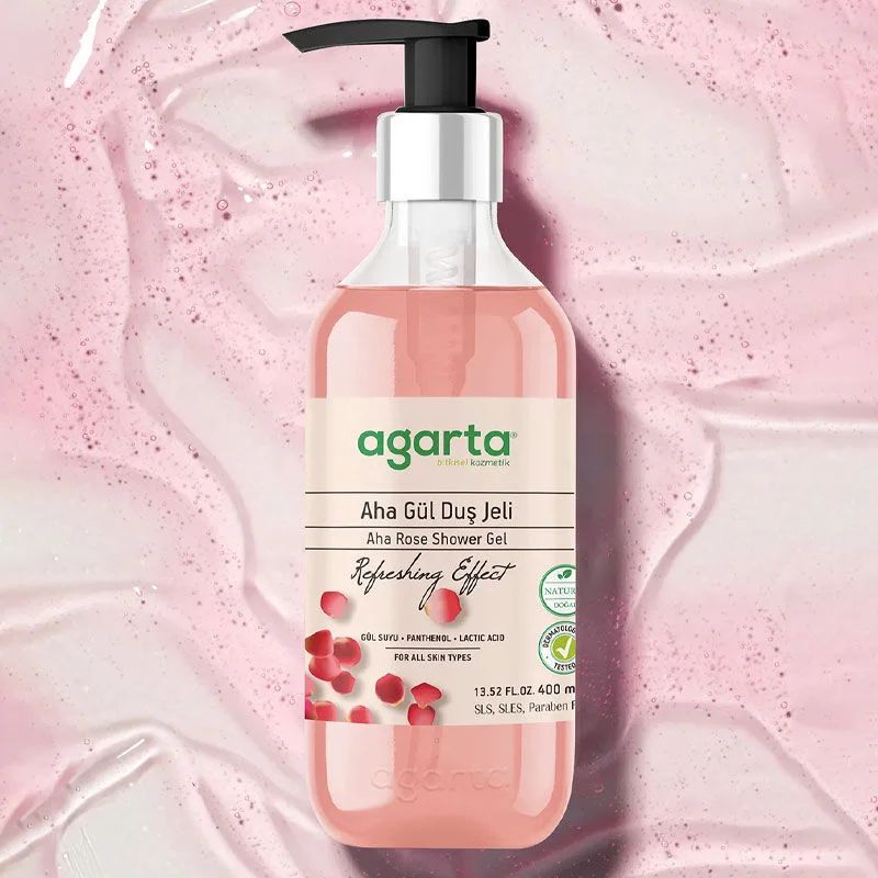 Agarta AHA Rosen Duschgel 400ml