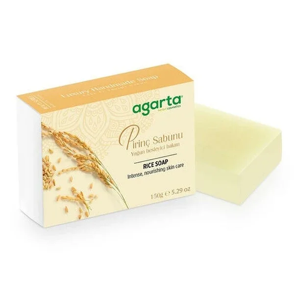 Agarta Hand Made Natural Rice Soap 150 gr