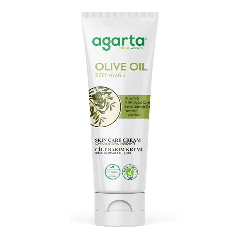 Agarta Natural 100% Olive Oil Skin Care Cream 75 ml