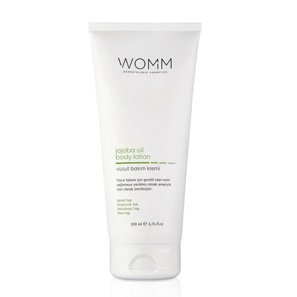Womm Jojoba Oil Body Care Cream 200ml - Nourishing Hydration