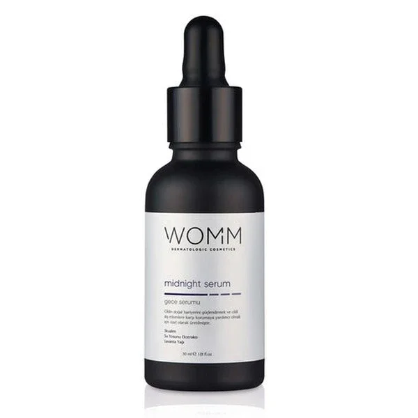 Womm Night Care Serum 30ml - Hydrating Anti-Aging Formula