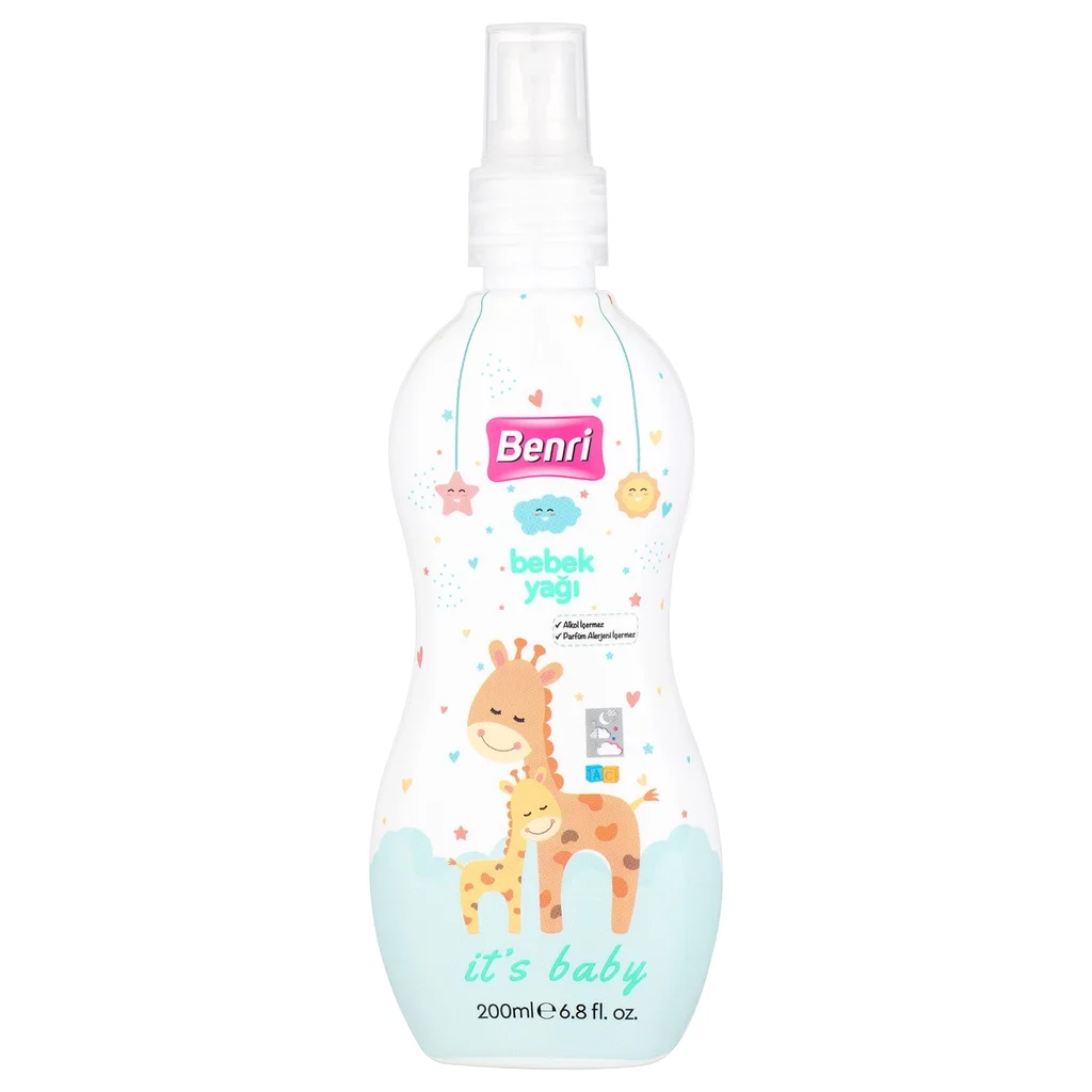 Benri Baby Oil Spray 200 ml