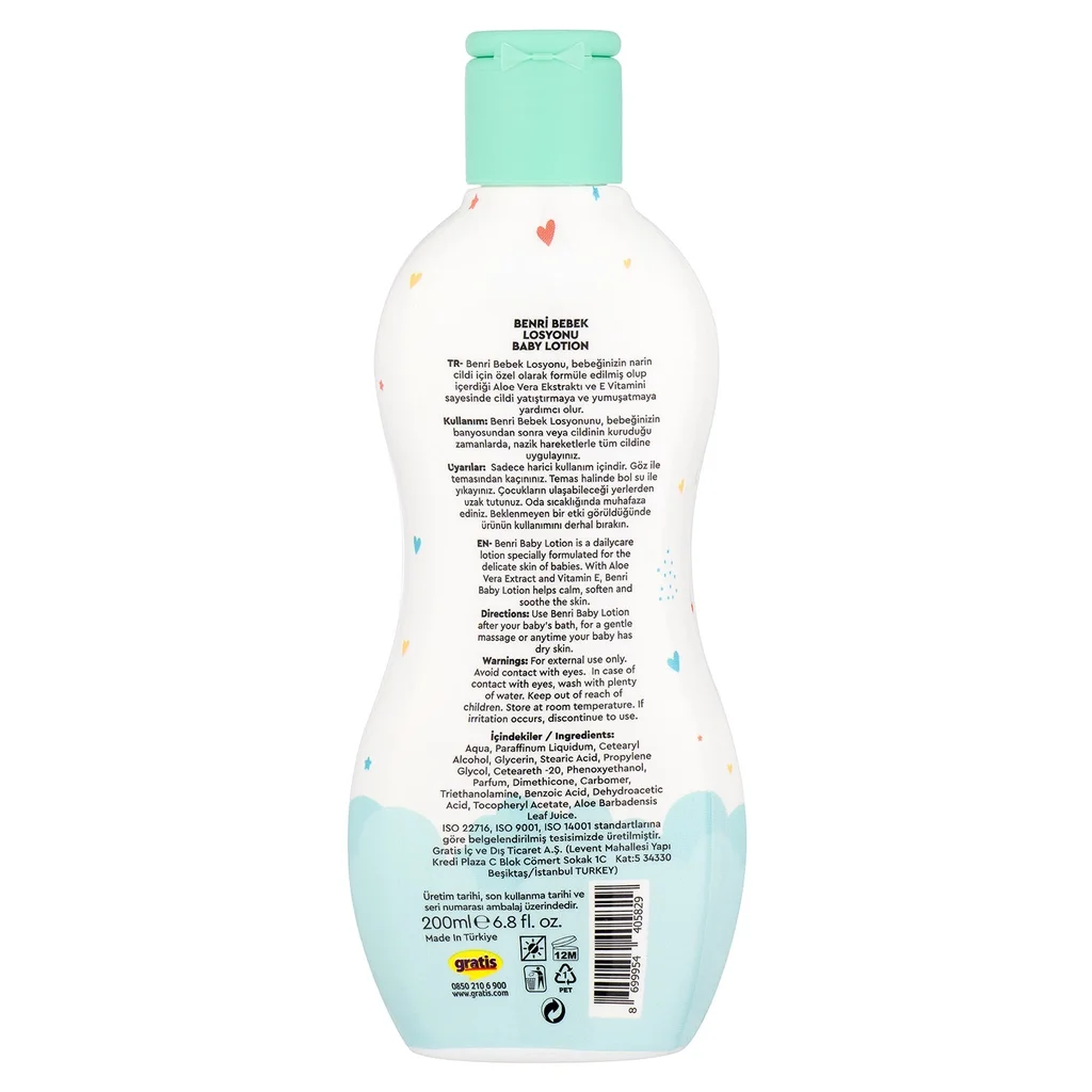 Benri Baby Lotion 200 ml