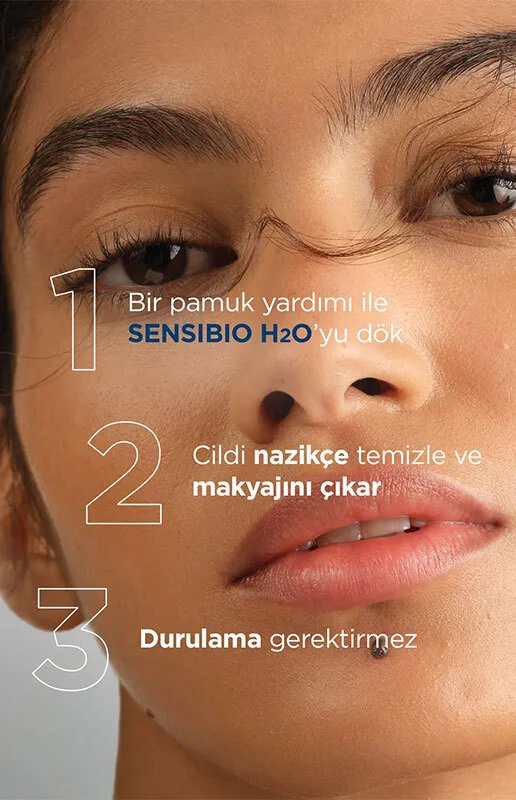 بيوديرما سينسيبيو H2O مجموعة مزدوجة 500 مل + 500 مل Bioderma