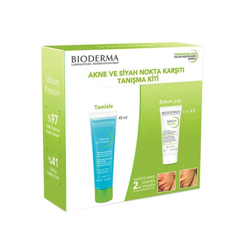 Bioderma Sebium Irregular Skin And Anti-blackhead Introduction Kit