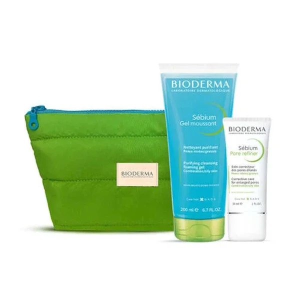 Bioderma Pore-Reducing Skincare Kit with Gift Bag