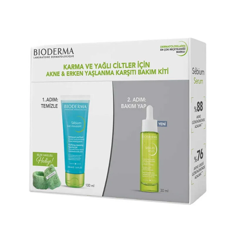 Bioderma Anti-aging Care Kit For Combination And Oily Skin