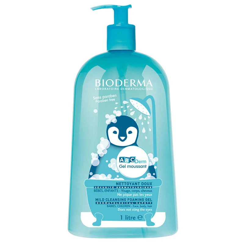 Bioderma Abcderm Foaming Gel Cleansing Gel 1 liter