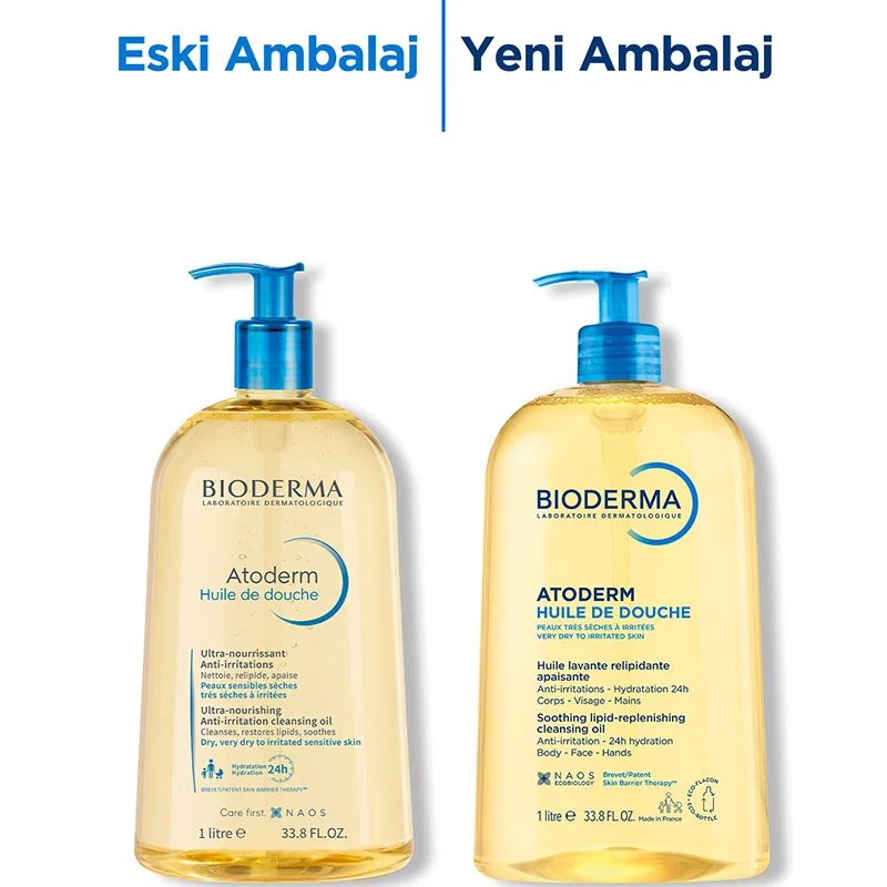Bioderma بيوديرما اتوديرم 24 ساعة زيت دوش 1 لتر
