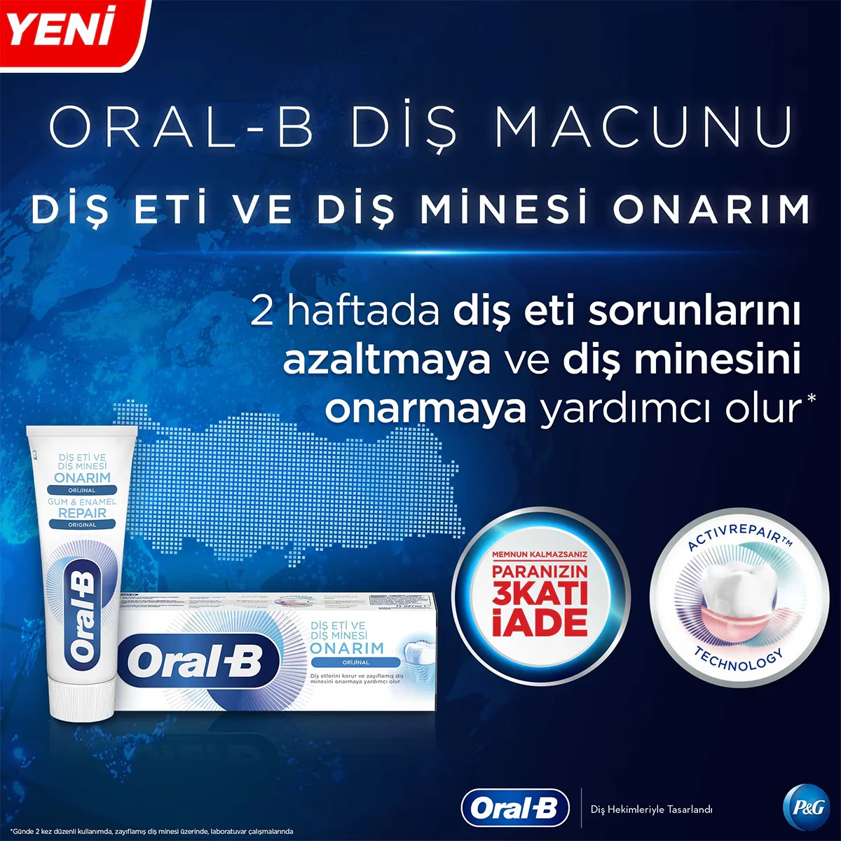 Зубная паста Oral-B Repair Original 75 мл