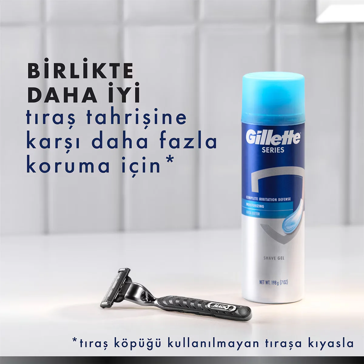 Gillette Mach3 Rasierklingen - 3 Stahlklingen