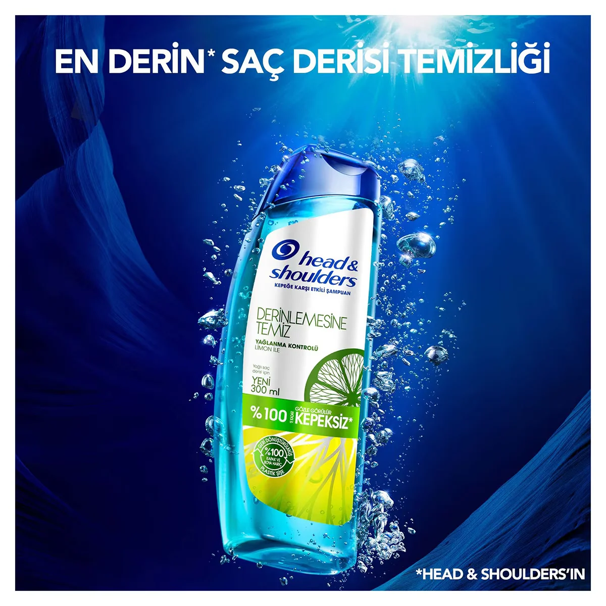 Head &amp; Shoulders Deep Clean Oil Control Anti-dandruff Shampoo 300 ml