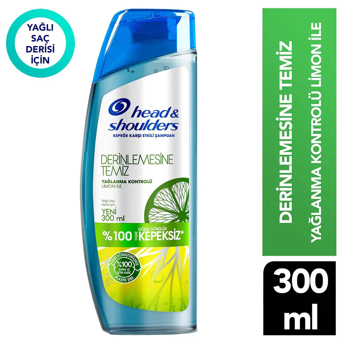 Head &amp; Shoulders Deep Clean Oil Control Anti-dandruff Shampoo 300 ml