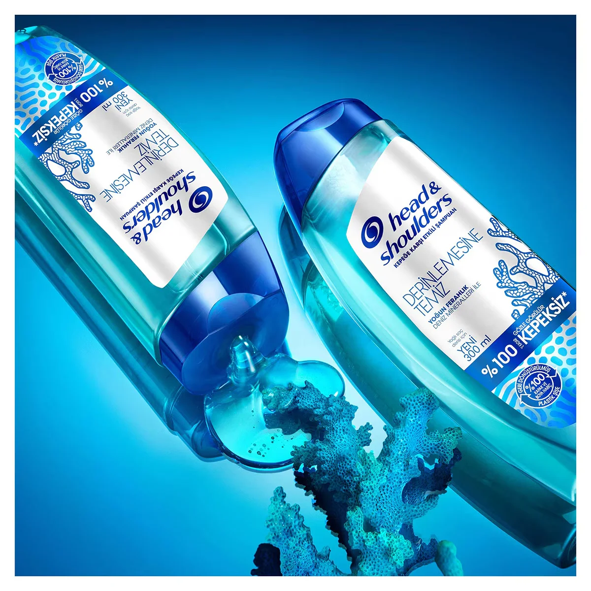 Head &amp; Shoulders Deep Clean Scalp Detox Anti-dandruff Shampoo 300 ml