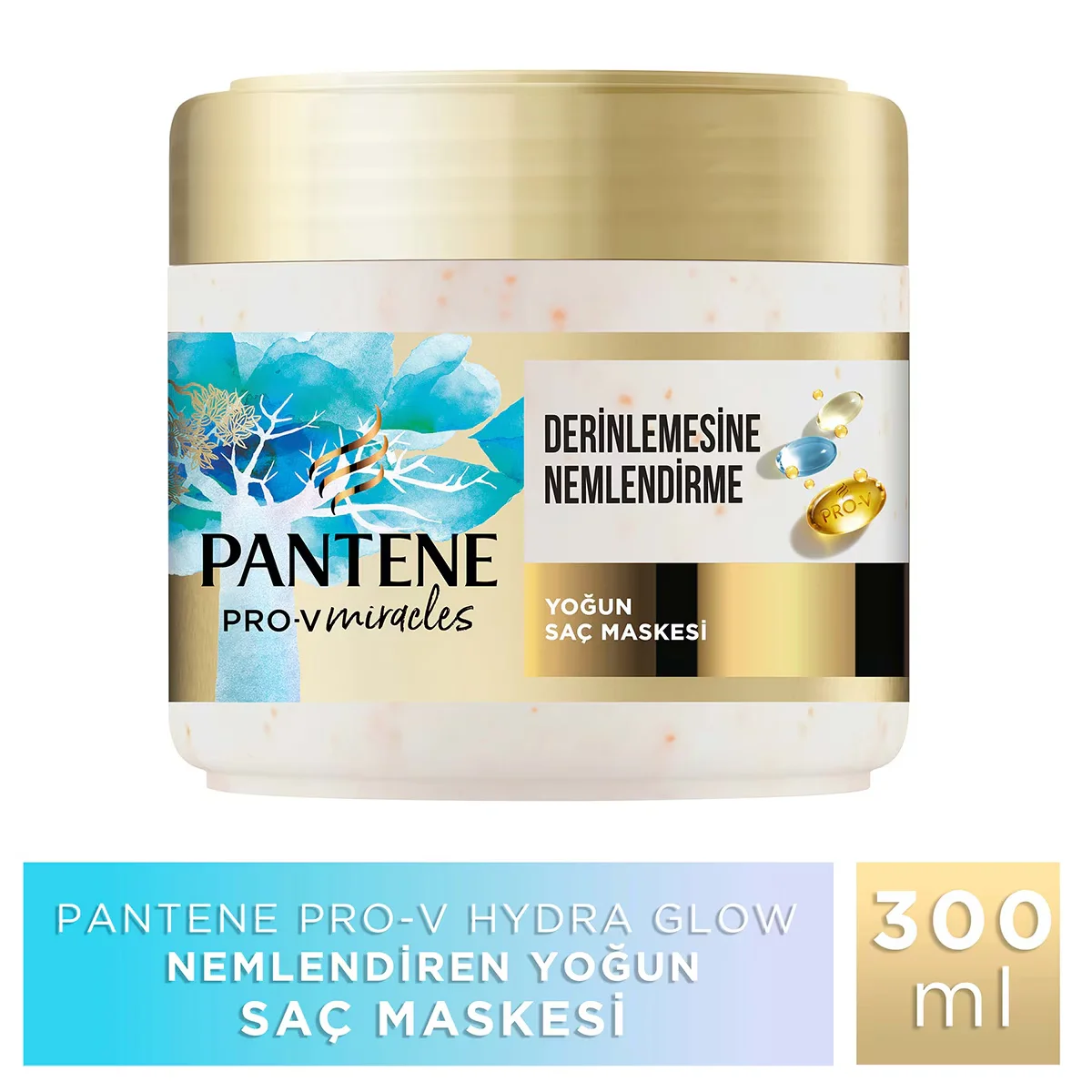 Pantene قناع الشعر بانتين برو-في ميراكلز سيلكي شاين 300 مل