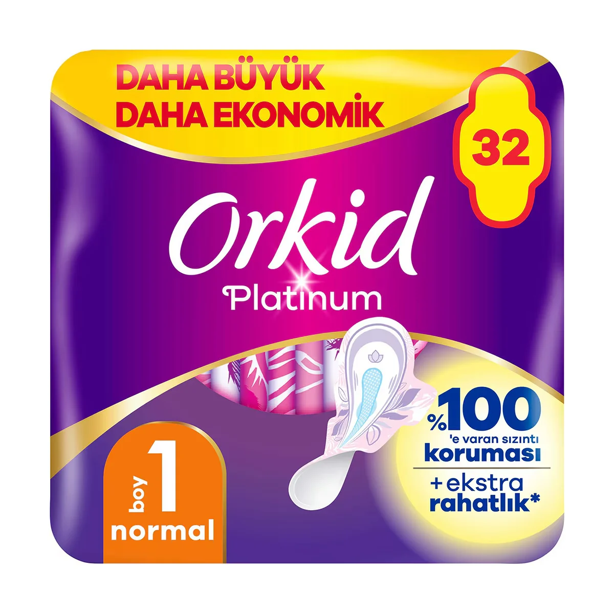 Орткид Платинум Нормал (размер 1) гигиенические прокладки 32 шт.