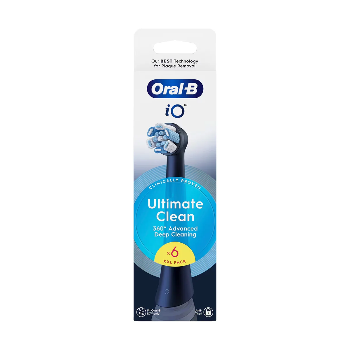 Oral-b Io Ultimate Clean Replacement Toothbrush Heads 6 pcs