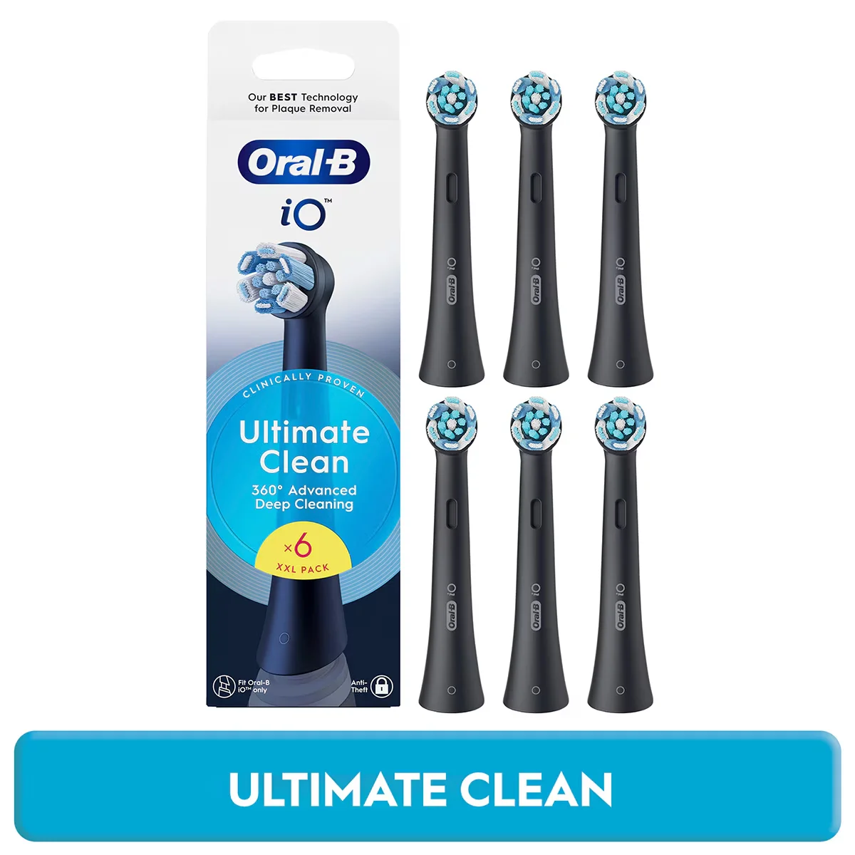 Зубные щетки-насадки Oral-B Io Ultimate Clean 6 шт.