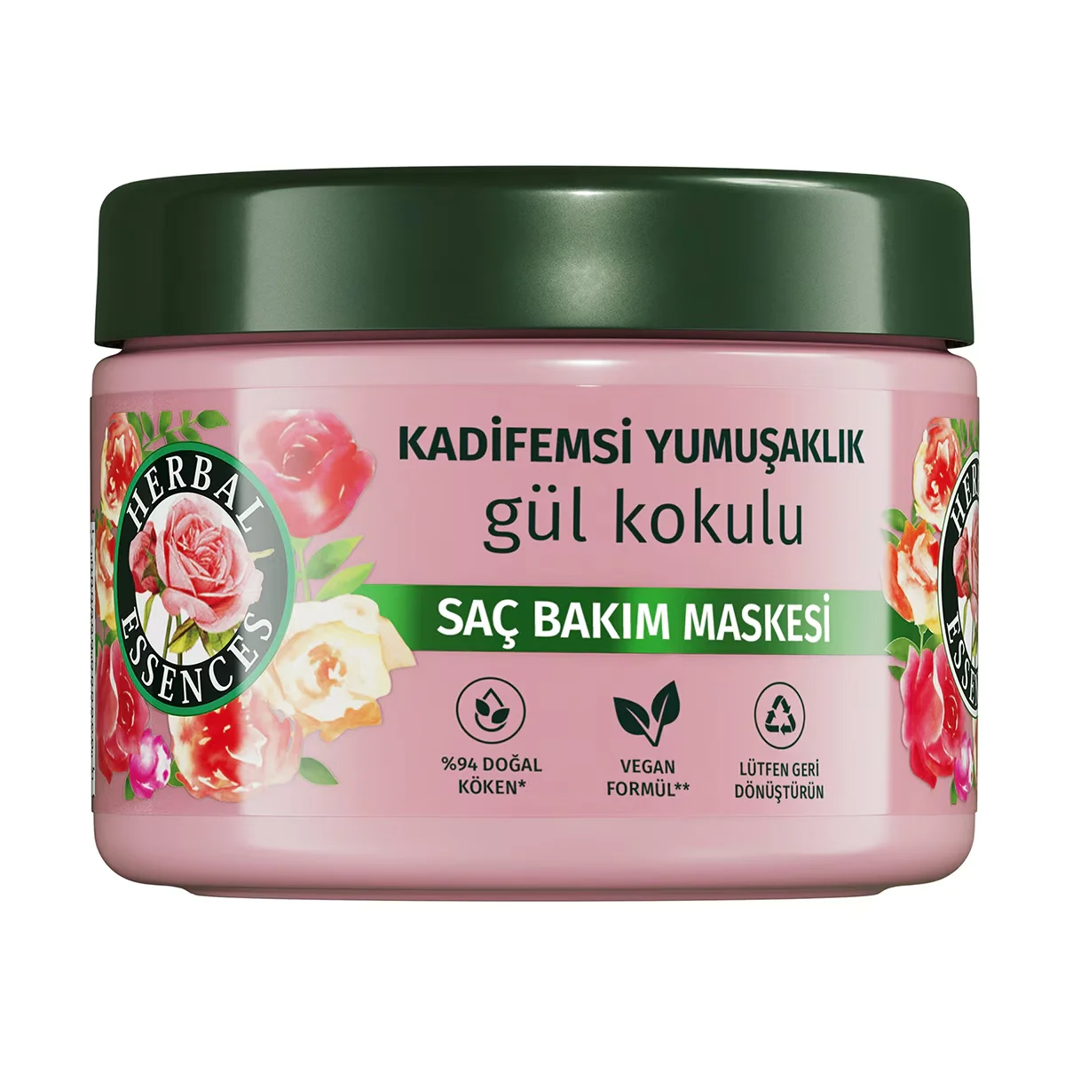 Маска для волос с ароматом розы "Шелковистая мягкость" 300 мл от Herbal Essences