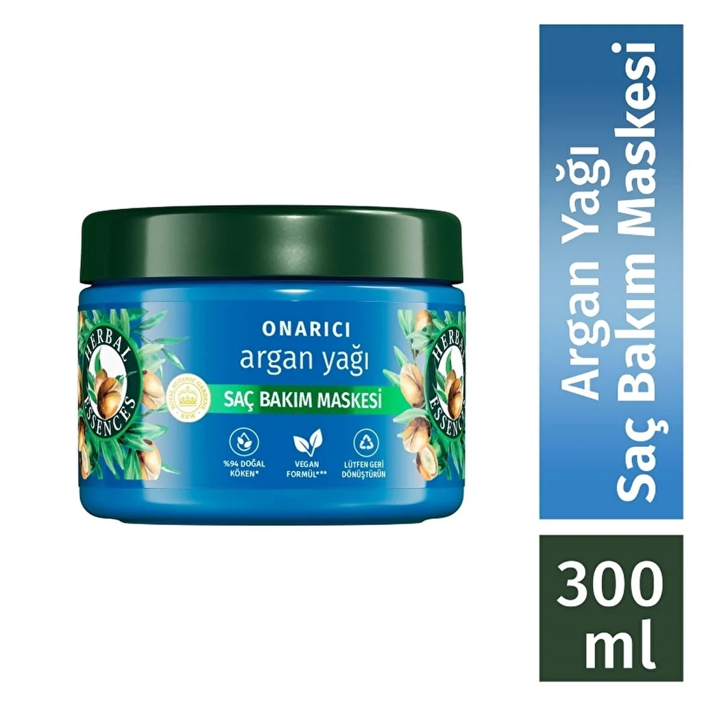 Маска для волос с аргановым маслом Herbal Essences Ремонт 300 мл