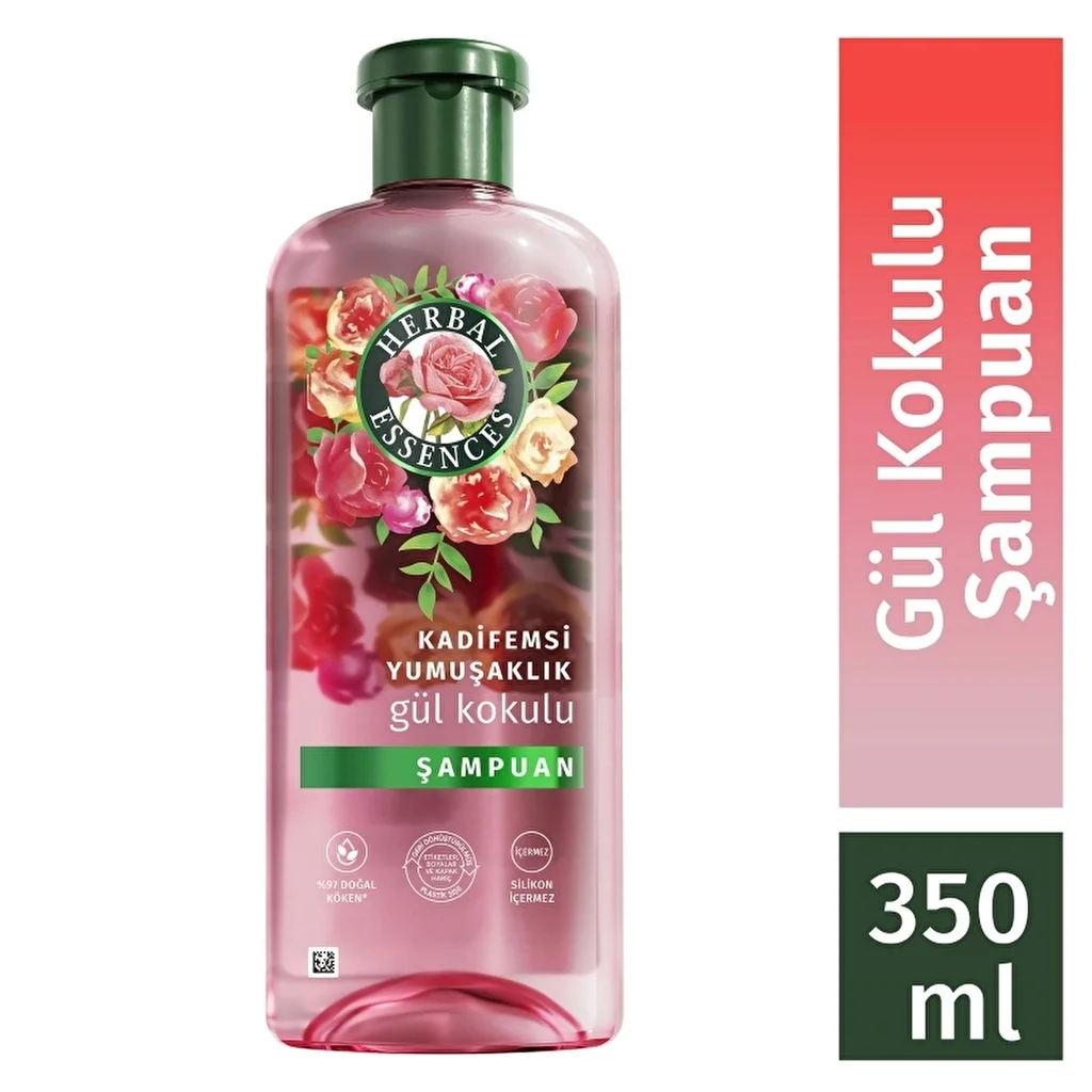 Шампунь Herbal Essences для мягкости с ароматом розы 350 мл