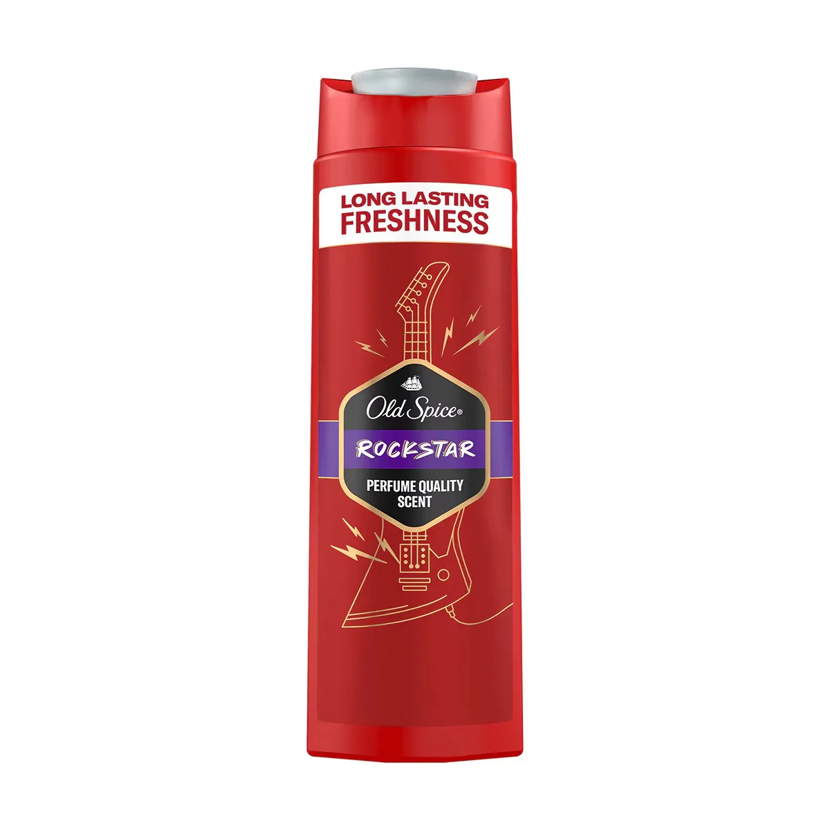 Old Spice Rockstar Men's Shower Gel And Shampoo 400 ml