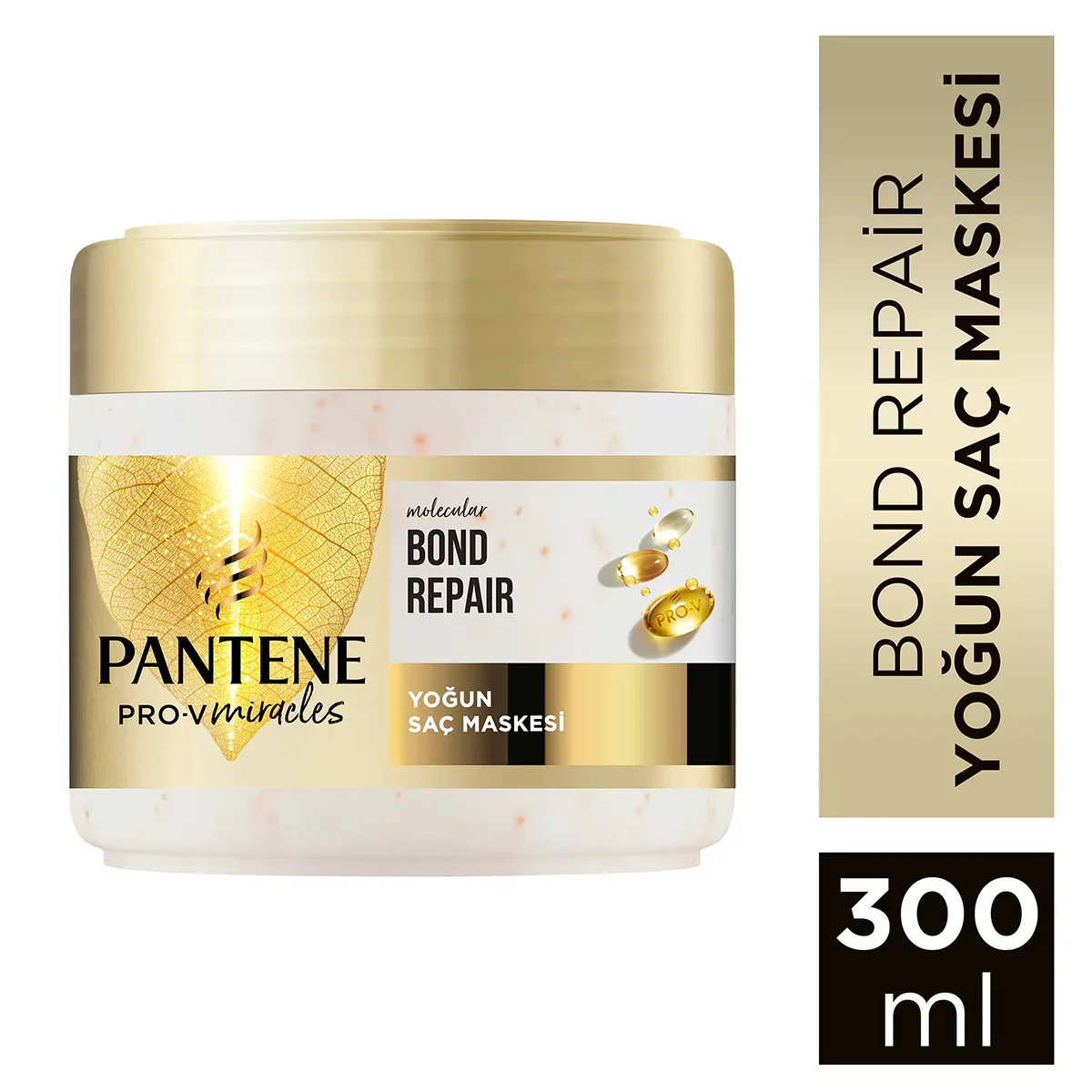 Pantene قناع بانتين برو-في ميراكلز لإصلاح الروابط الجزيئية وتجديد الشعر مع اللؤلؤ المغذي 300 مل