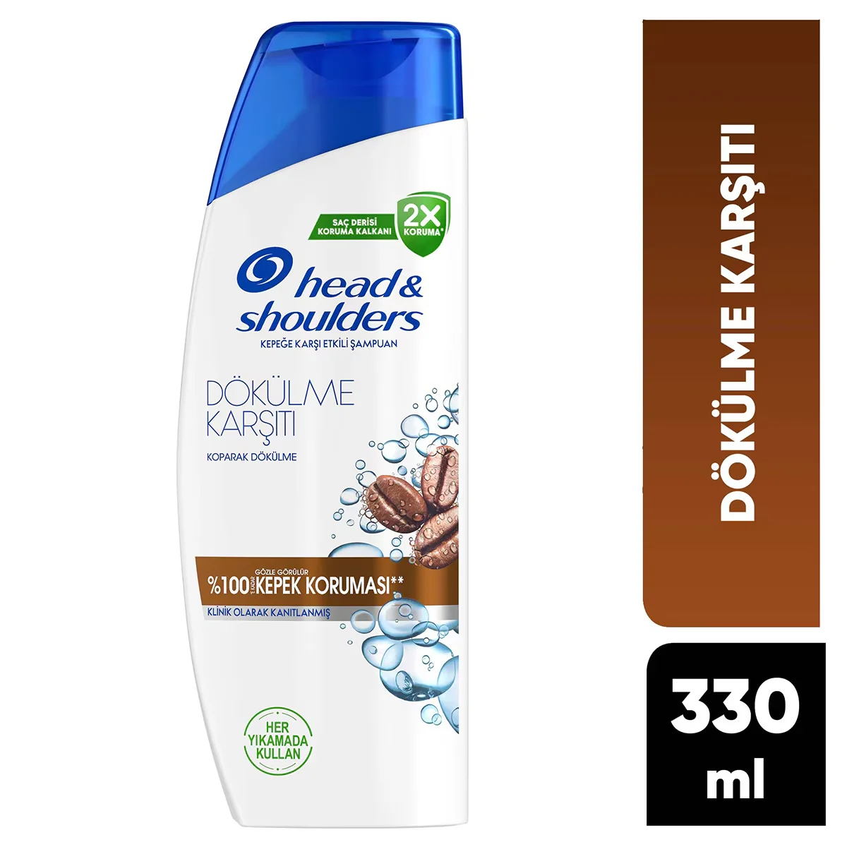Head &amp; Shoulders شامبو هيد آند شولدرز المضاد لتساقط الشعر بتأثير الكافيين 330 مل