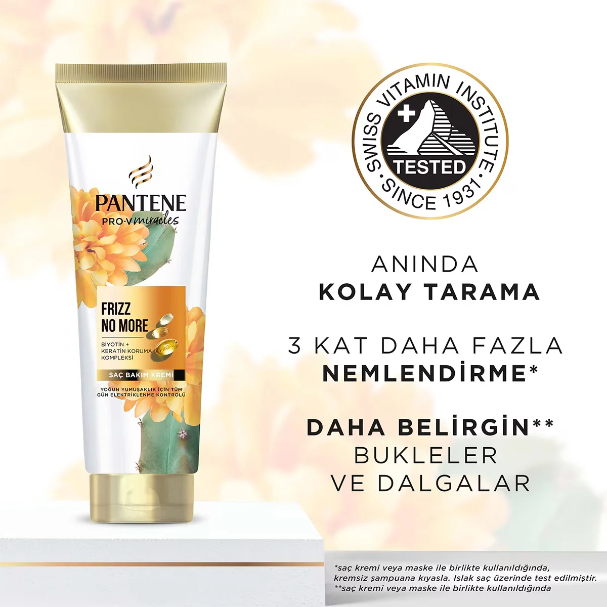 Pantene بلسم بانتين برو-في ميراكلز فريز نو مور للعناية بالشعر المجعد 325 مل
