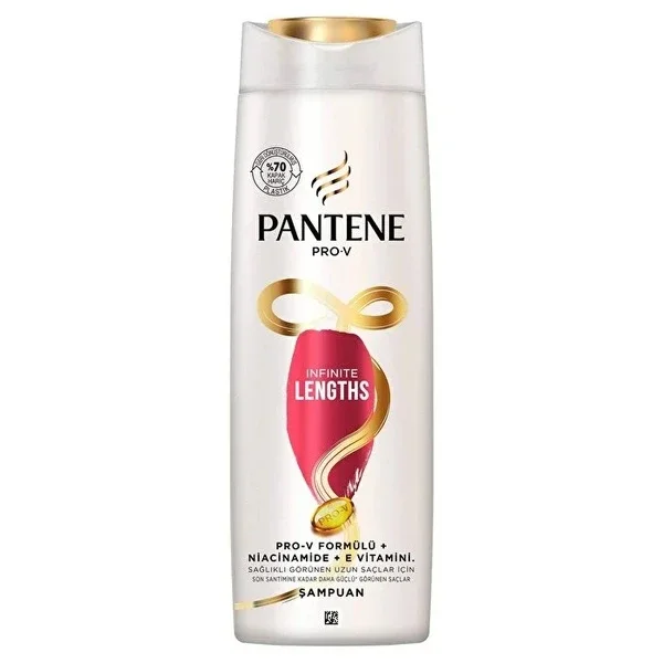 Pantene Pro-V Infinite Lengths Shampoo 350ml - Strengthens Hair