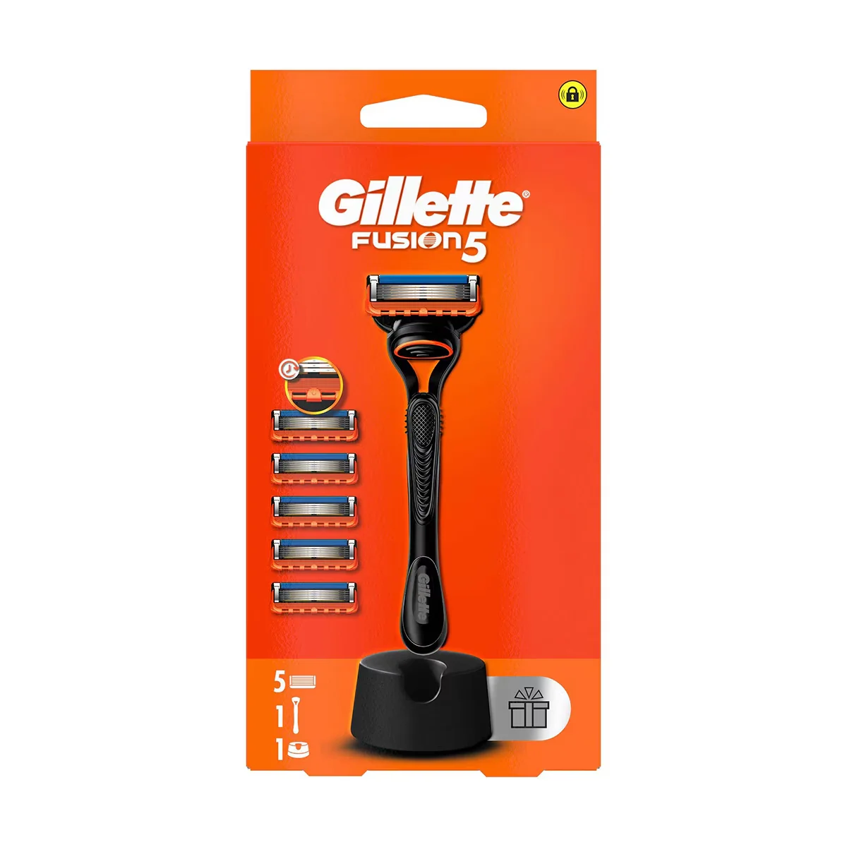 Gillette Fusion5 razor + Spare Blade Set
