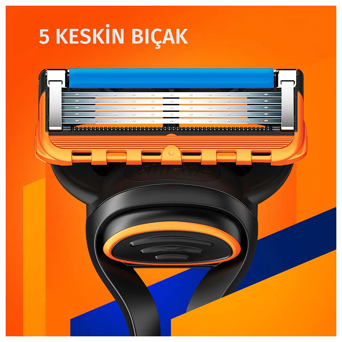 Gillette Fusion5 Rasierer und Ersatzklingen Set mit Ständer