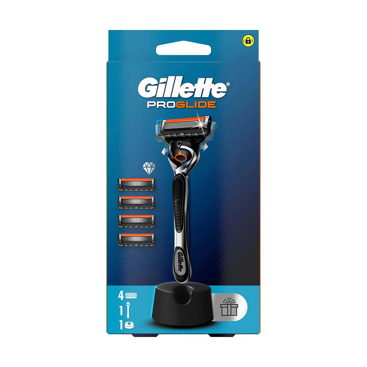 Gillette Proglide Razor + Spare Blade Set