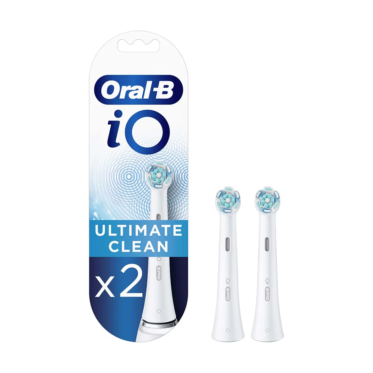 Oral-B رأس فرشاة أسنان أورال-بي آي أو ألتيميت كلين، قطعتان