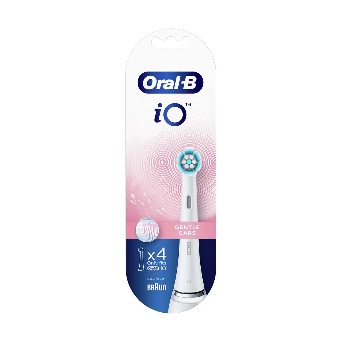 Oral-b Io Gentle Care Rechargeable Toothbrush Replacement Heads 4-pack