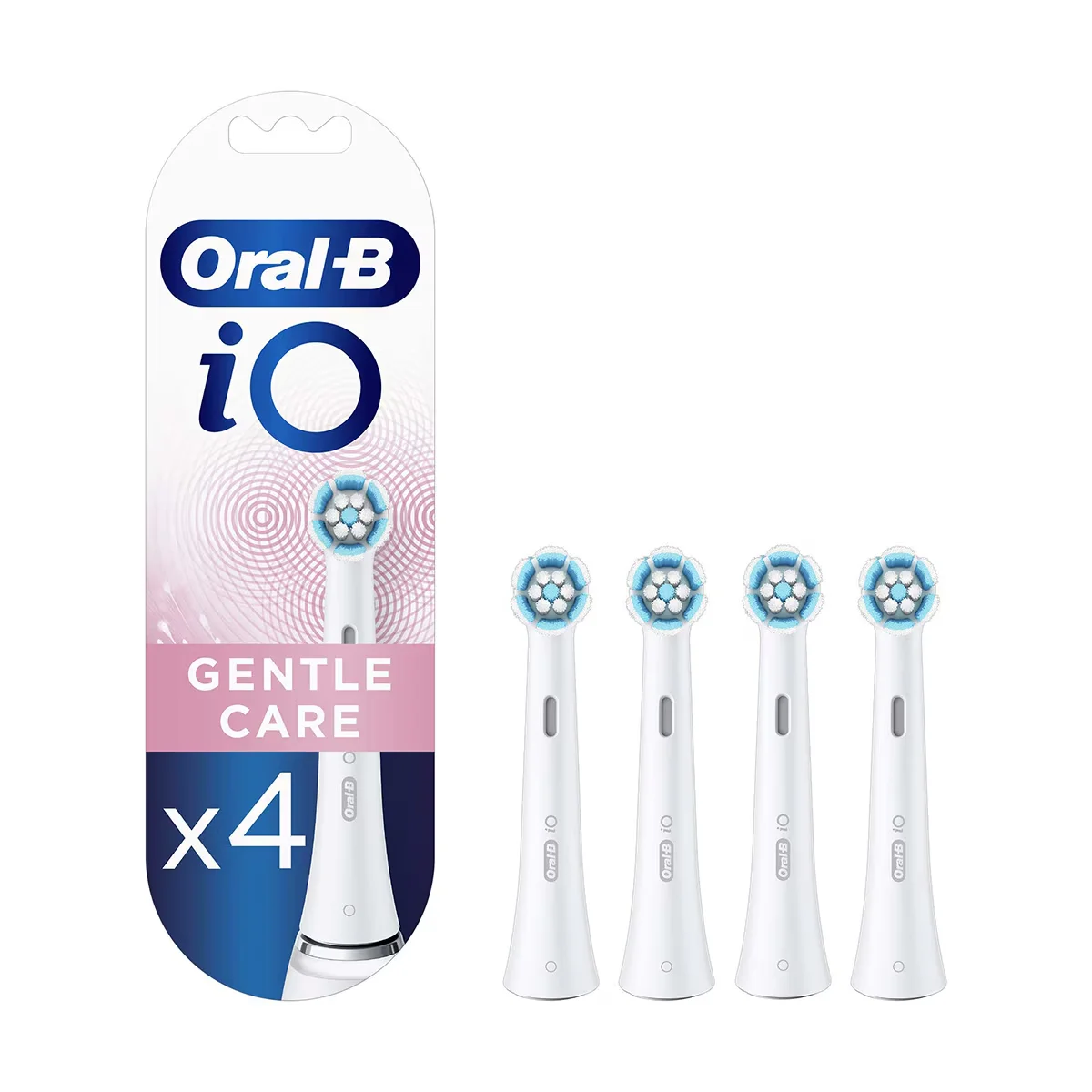 Насадки для электрической зубной щетки Oral-B Io Gentle Care, 4 шт.