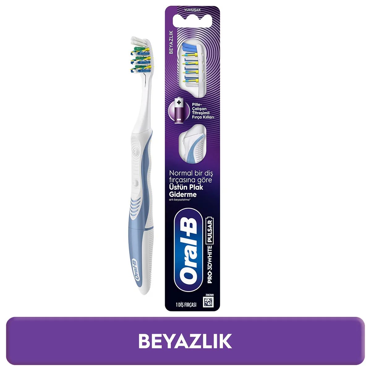 Oral-B Pulsar Medium Zahnbürste für gründliche Reinigung &amp; Aufhellung