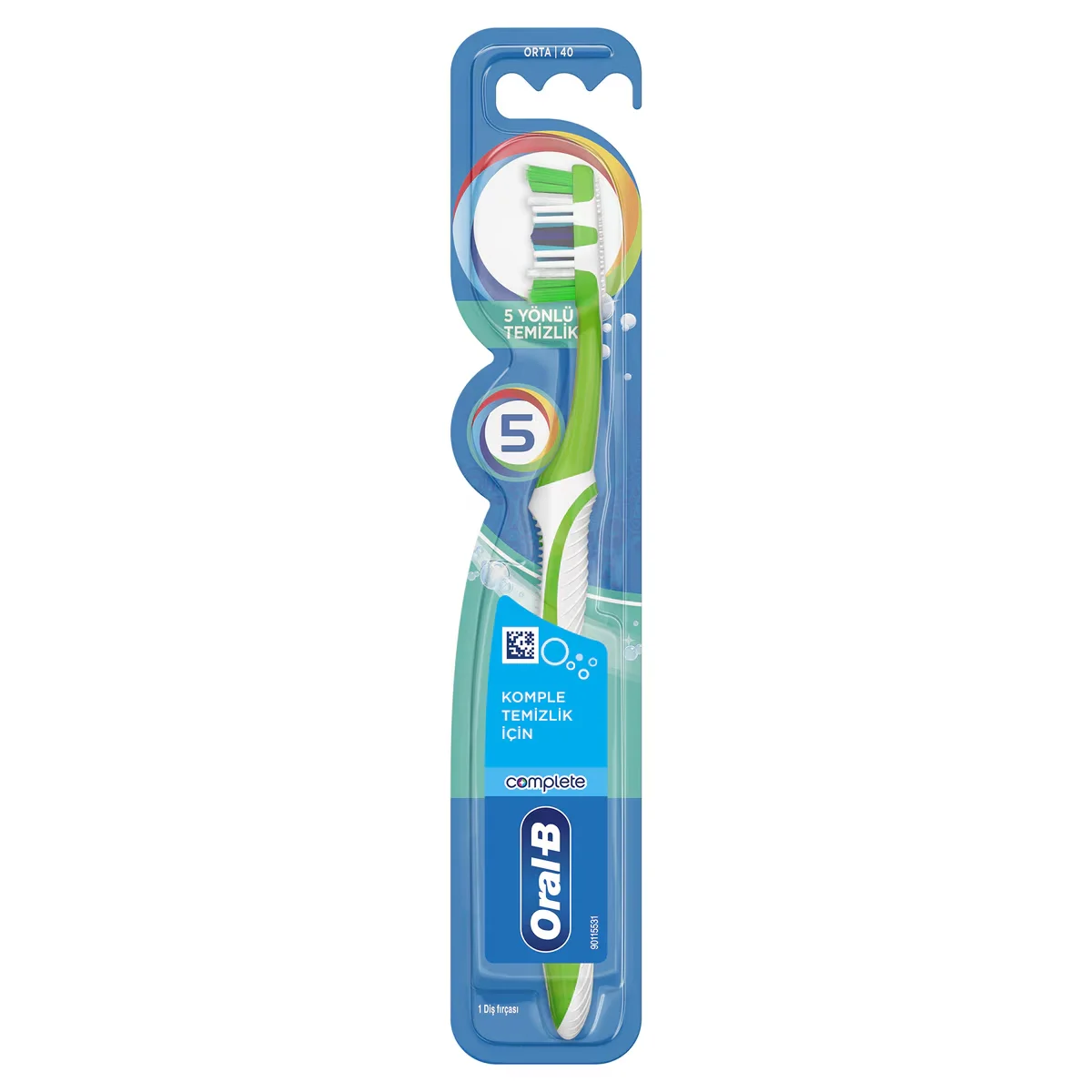 Oral-B فرشاة أسنان أورال-بي كومبليت للتنظيف بخمسة اتجاهات