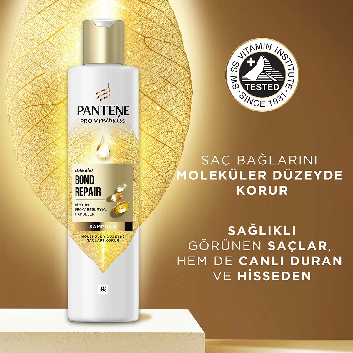 Pantene شامبو بانتين برو-في ميراكلز لإصلاح الروابط الجزيئية للشعر التالف 250 مل