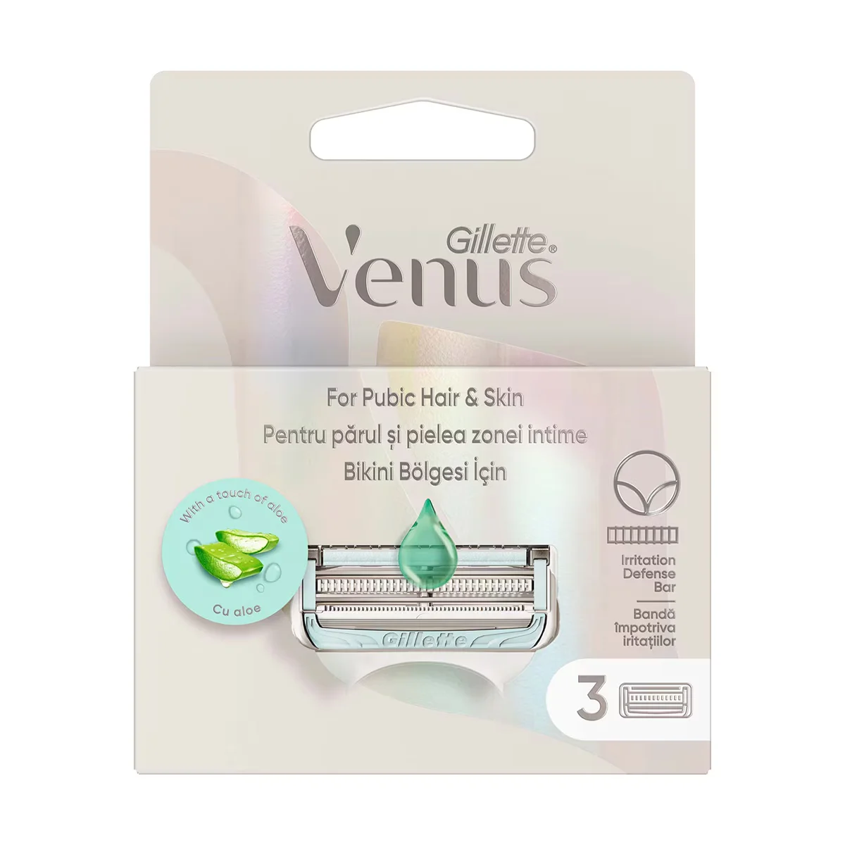 Gillette Venus 3 replacement Heads For Bikini Area