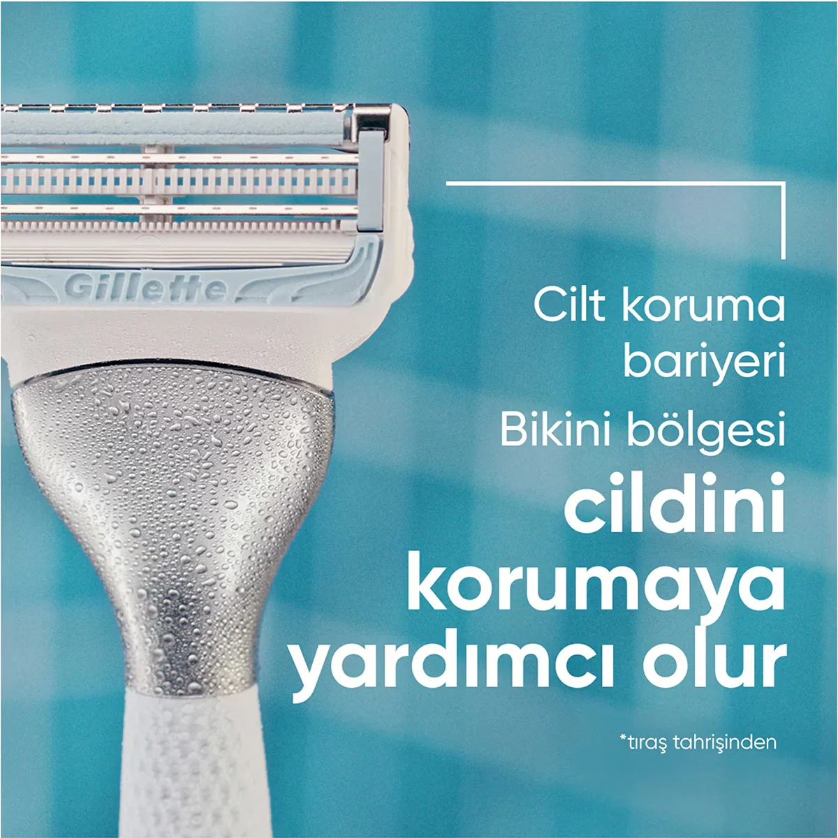 Gillette رؤوس بديلة لماكينة جيليت فينوس 3 لمنطقة البكيني