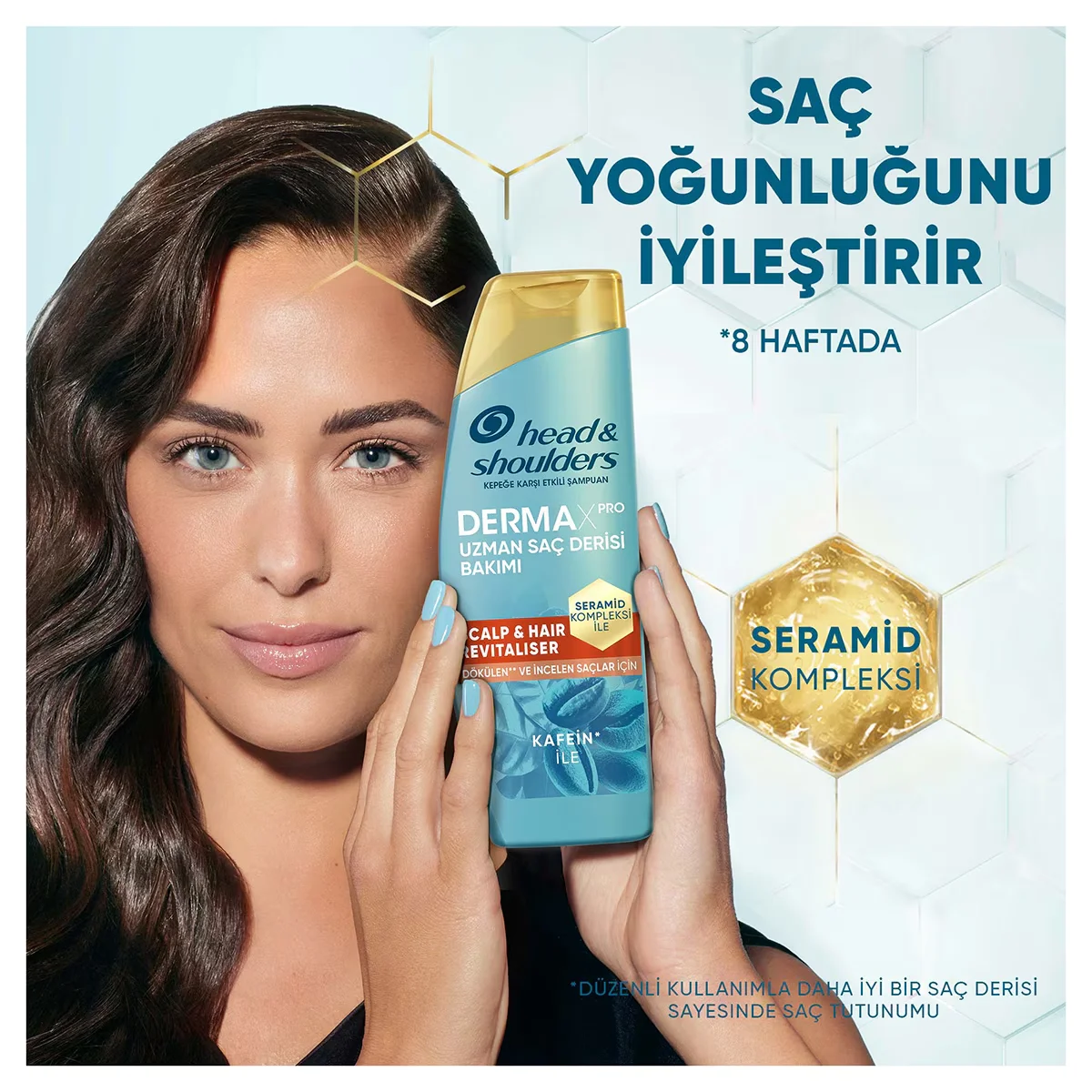 Head & Shoulders Dermaxpro Scalp & Hair Revitaliser Anti-dandruff Shampoo With Caffeine & Ceramide 300 ml