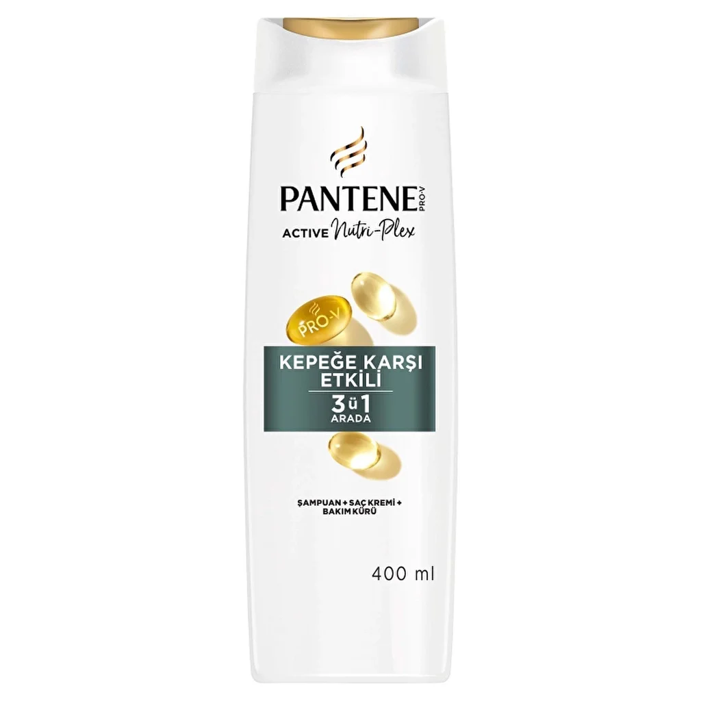 Pantene Anti-dandruff 3 in 1 shampoo 400 ml
