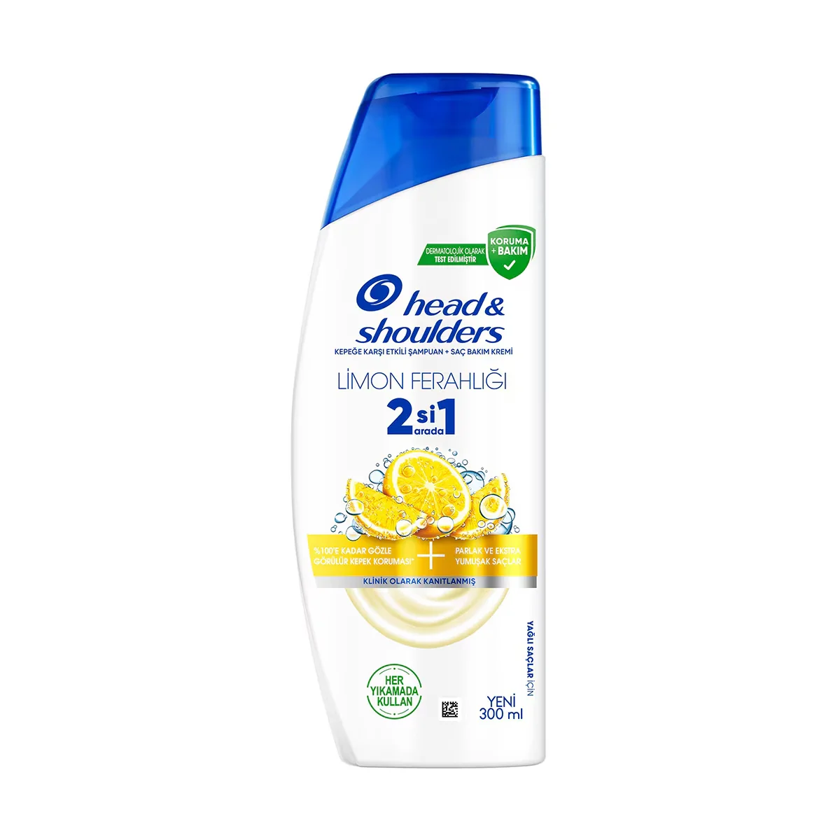 Head & Shoulders Shampoo Lemon 2 in1 300 ml