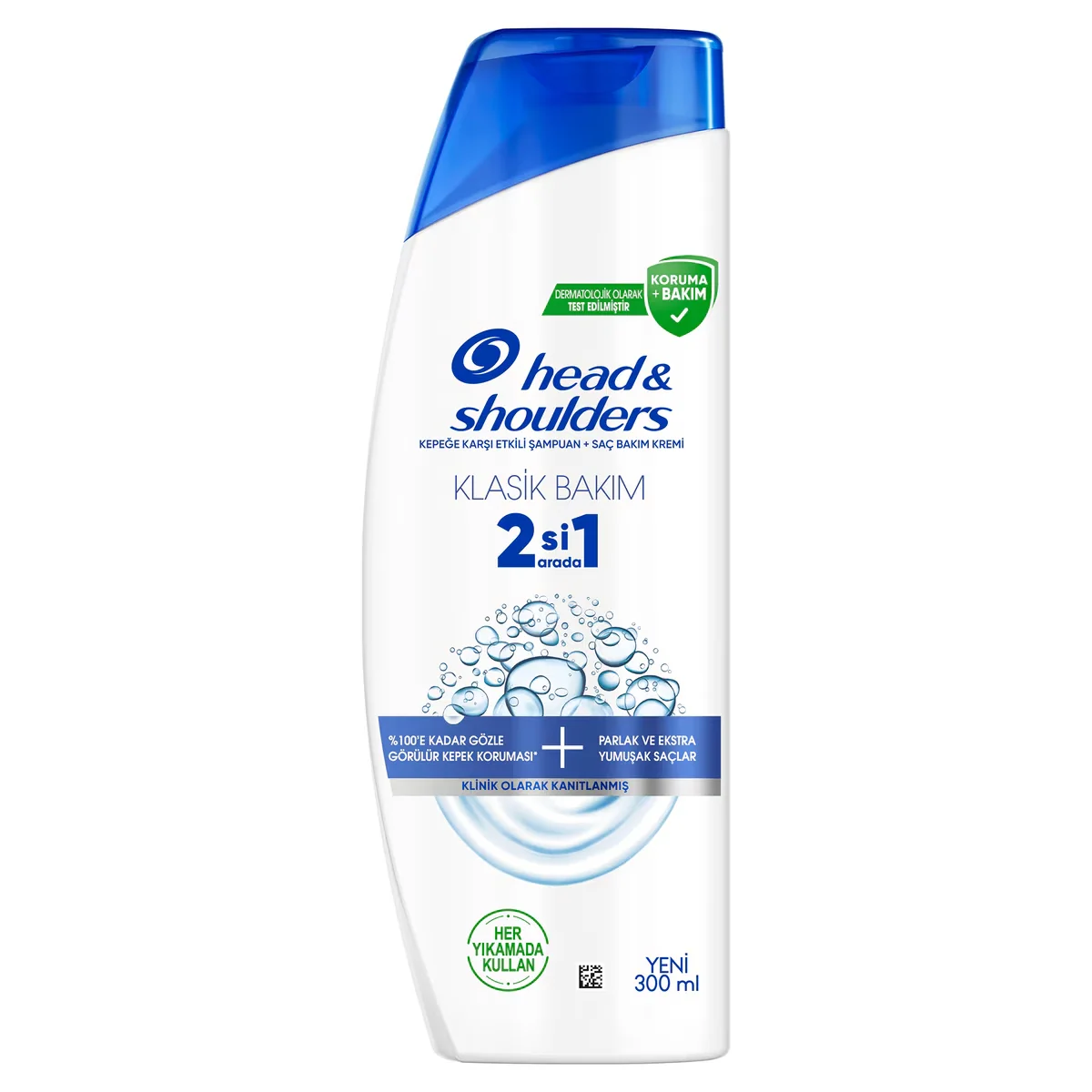 Head & Shoulders Classic Care 2in1 Anti-Dandruff Shampoo 300ml