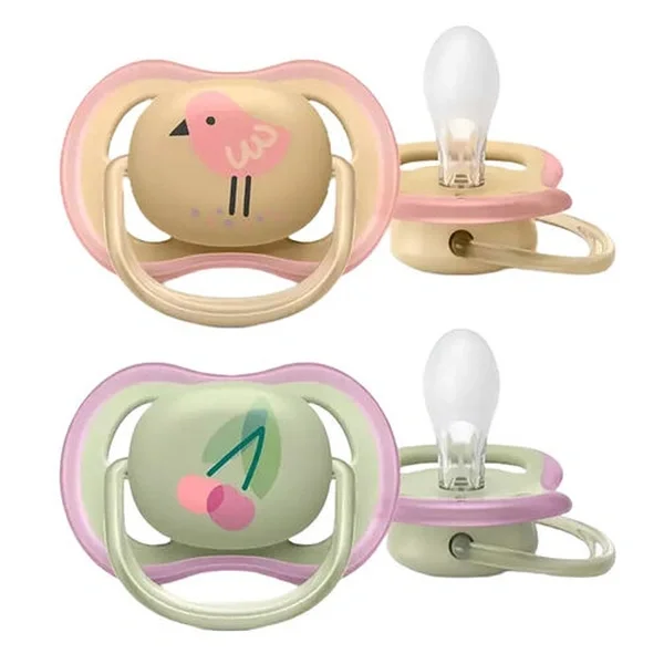 Philips Avent Ultra Air Pacifier 0-6 months Set Of 2 - Pink