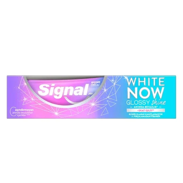 Signal White Now Glossy Shine Toothpaste 75 ml