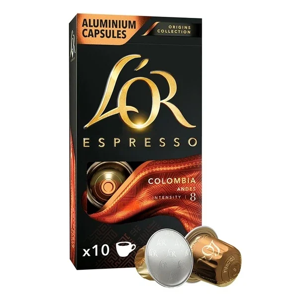 l'or Colombia Capsule Coffee