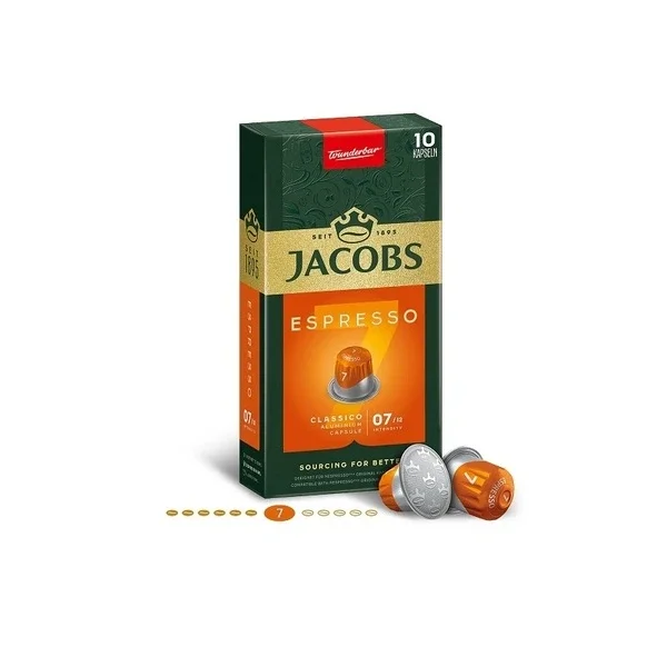 Jacobs Capsule Espresso 7 classic Capsule Coffee