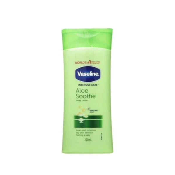Vaseline Aloe Soothe 400ml Body Lotion for Dry Skin Relief